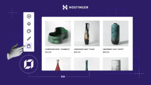 6 Hostinger Website Builder - Store manager