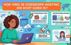 Hoe vind je goedkope hosting die echt goed is
