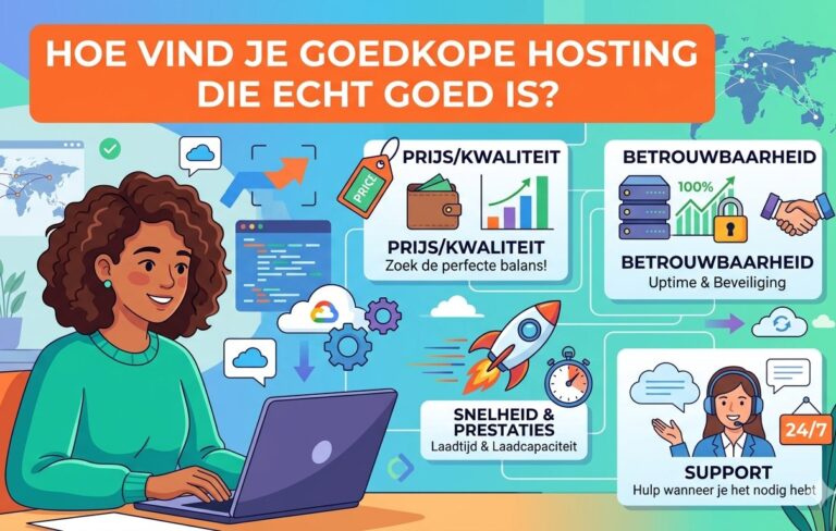 Hoe vind je goedkope hosting die echt goed is?