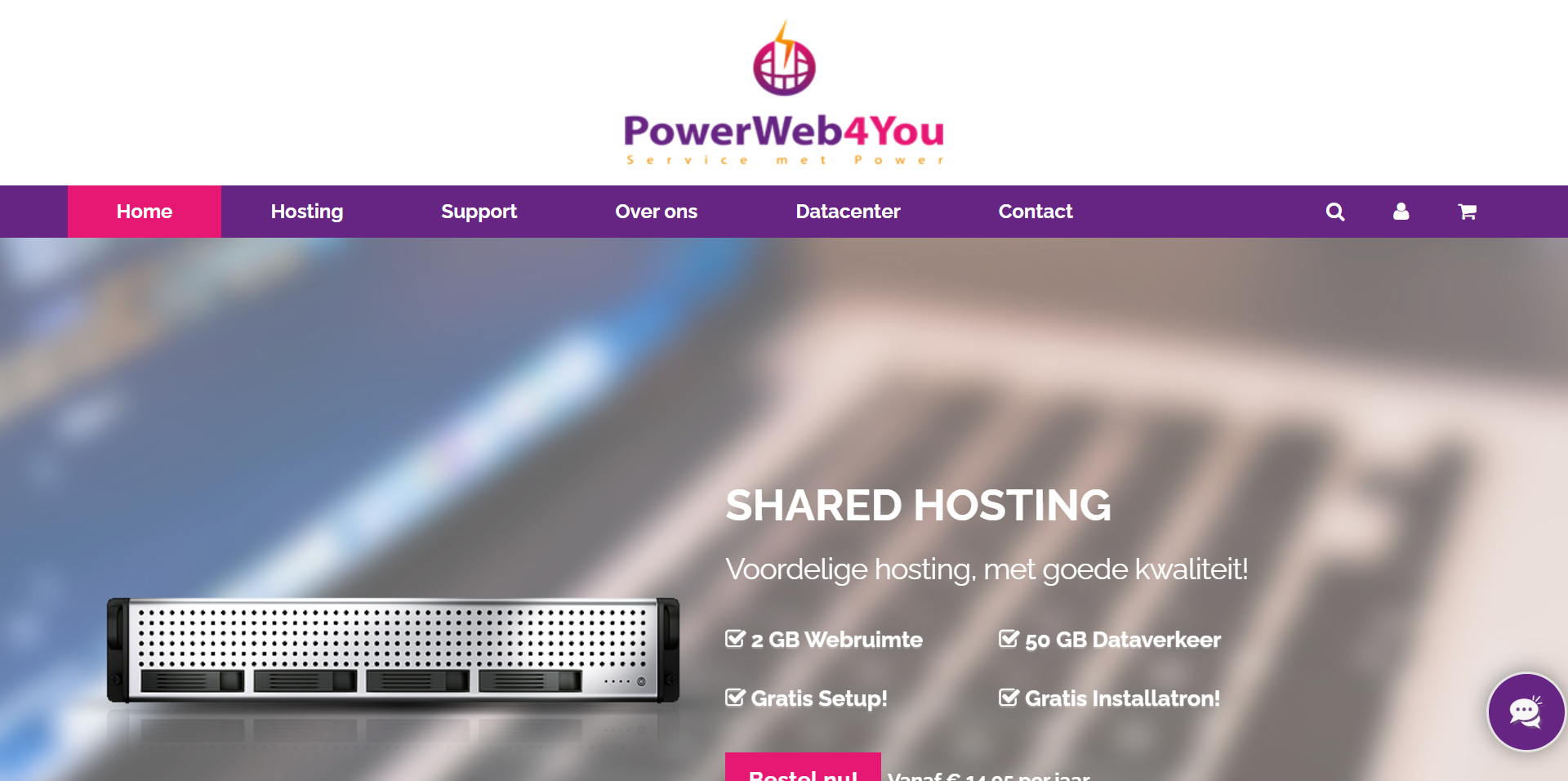 PowerWeb4You Internet Diensten - Home - Service met Power_ - [www.powerweb4you.nl]